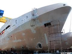 ປ່ອຍກຳປັ່ນລາດຕາເວັນ DN 2000 ຂອງຕຳຫຼວດທະເລຫວຽດນາມ ລົງທະເລ